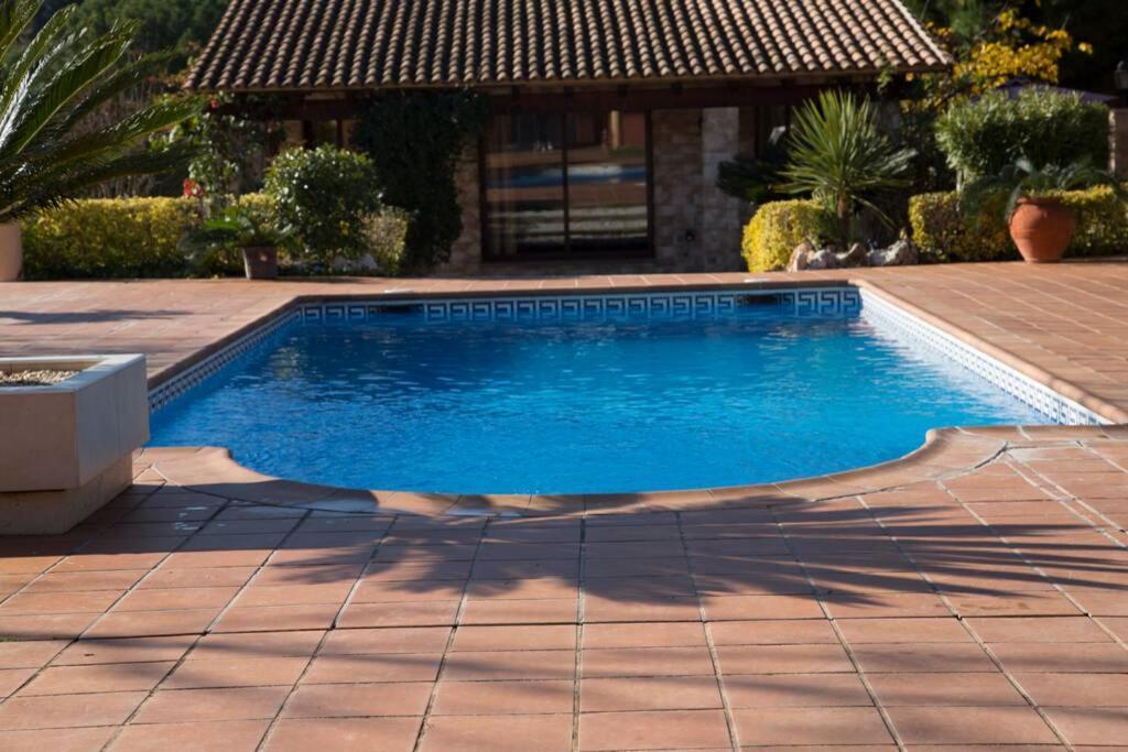 Vila Casa Bella Con Piscina Caldes De Montbui Exteriér fotografie
